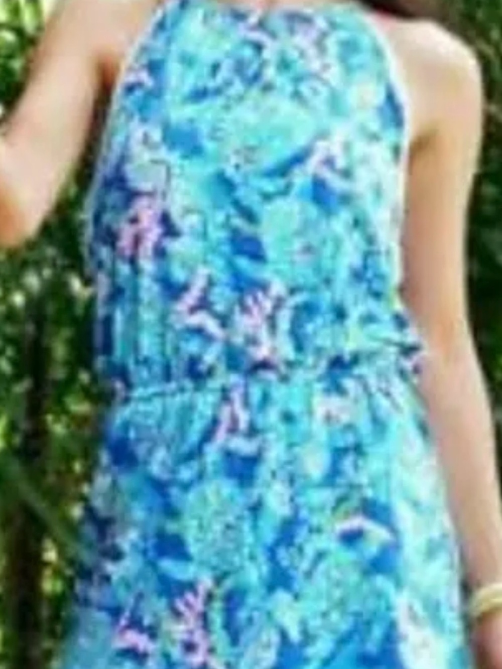 Lilly Pulitzer Gianni Skort Romper Corsica Blue Turtle Villa Size M NWT